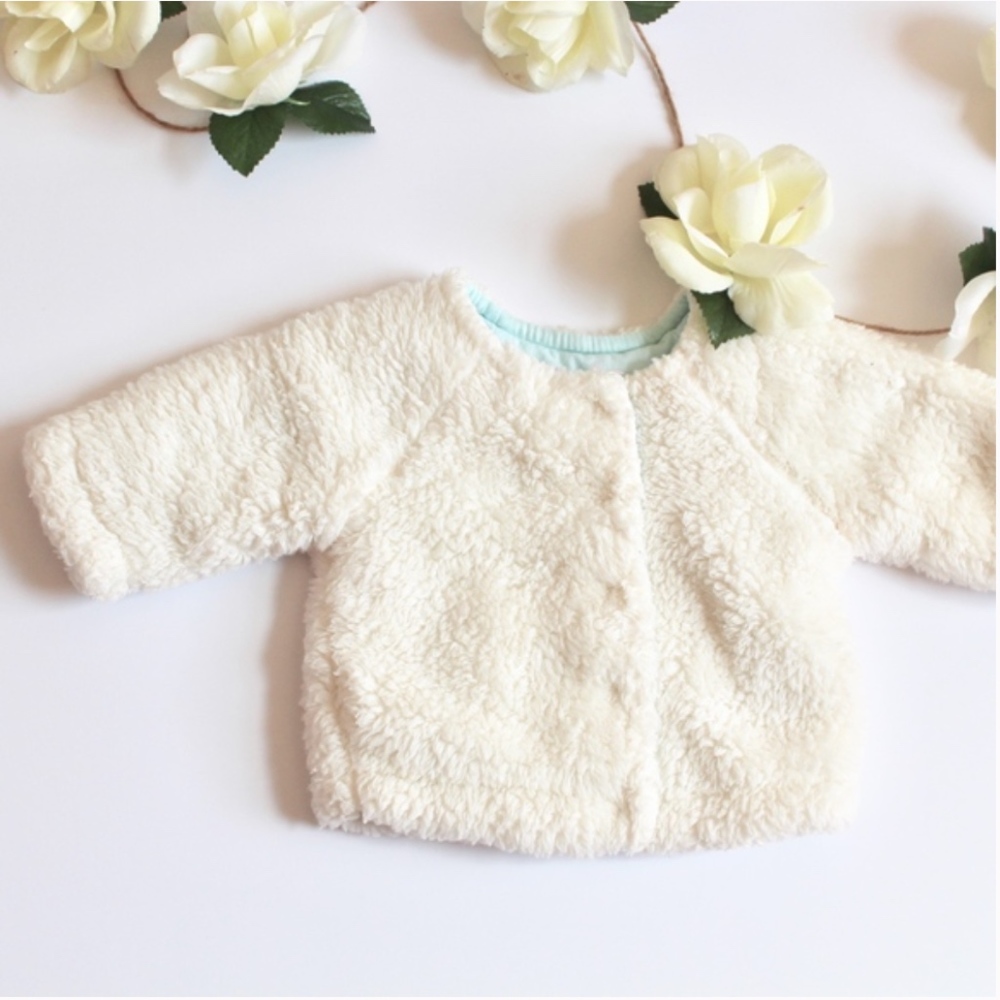 Cherokee | Collarless Sherpa Coat 3M